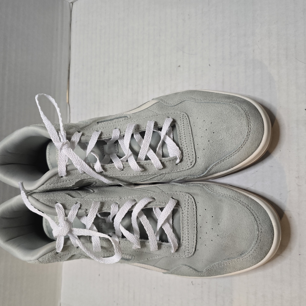 Reebok Gray and‎ White Minimalist Sneakers